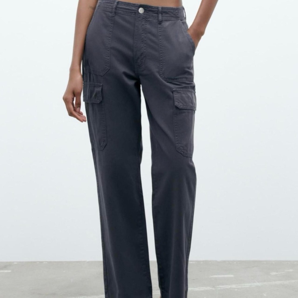 Zara Navy Blue Trousers size 4